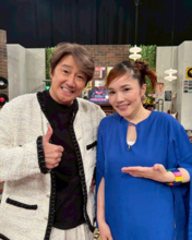 平野ノラ、近藤真彦と２ショット「スーパーアイドル！」