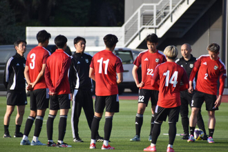 U-22 Jリーグ選抜、関東大学選抜戦に向け始動！　羽田憲司監督は辛口評価「まだまだぬるいところが目についた」