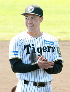【阪神】ドラフト５位ルーキー・佐野大陽が１軍初合流　２軍で打率３割７厘